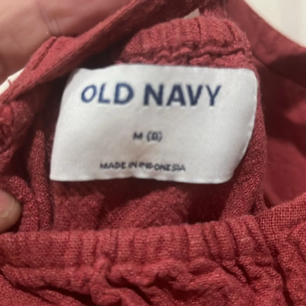 OLD NAVY RUST RED SUMMER DRESS